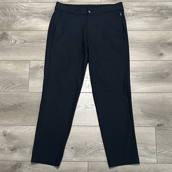 lululemon athletica Other - Lululemon 28" Commission Pants Slim Warpstreme Black‎ Office Travel Casual 32
